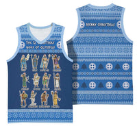 Greece Christmas Basketball Jersey The Twelve Gods Of Olympus - Wonder Print Shop