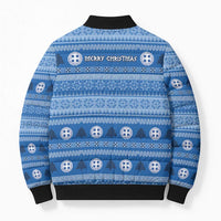 Greece Christmas Bomber Puffer Jacket The Twelve Gods Of Olympus - Wonder Print Shop