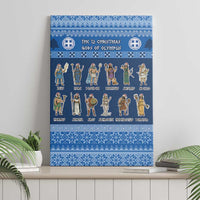 Greece Christmas Canvas Wall Art The Twelve Gods Of Olympus - Wonder Print Shop