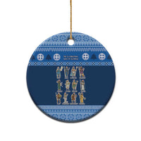 Greece Christmas Ceramic Ornament The Twelve Gods Of Olympus - Wonder Print Shop