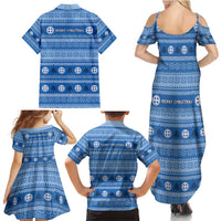 Greece Christmas Family Matching Summer Maxi Dress and Hawaiian Shirt The Twelve Gods Of Olympus - Wonder Print Shop