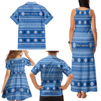 Greece Christmas Family Matching Tank Maxi Dress and Hawaiian Shirt The Twelve Gods Of Olympus - Wonder Print Shop