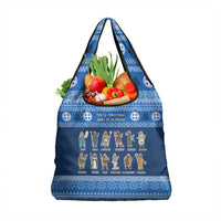 Greece Christmas Grocery Bag The Twelve Gods Of Olympus - Wonder Print Shop