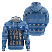 Greece Christmas Hoodie The Twelve Gods Of Olympus - Wonder Print Shop