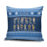 Greece Christmas Pillow Cover The Twelve Gods Of Olympus - Wonder Print Shop