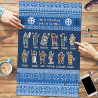 Greece Christmas Puzzle The Twelve Gods Of Olympus - Wonder Print Shop