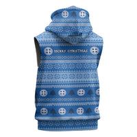 Greece Christmas Sleeveless Zip Hoodie The Twelve Gods Of Olympus - Wonder Print Shop