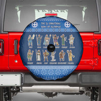 Greece Christmas Spare Tire Cover The Twelve Gods Of Olympus - Wonder Print Shop
