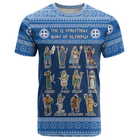 Greece Christmas T Shirt The Twelve Gods Of Olympus - Wonder Print Shop