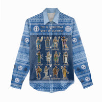 Greece Christmas Women Casual Shirt The Twelve Gods Of Olympus - Wonder Print Shop
