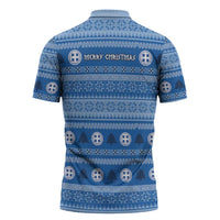 Greece Christmas Zipper Polo Shirt The Twelve Gods Of Olympus - Wonder Print Shop