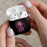 American Breast Cancer AirPods Case Hope And Cure Cross - Wonder Print Shop