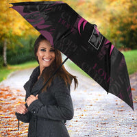 American Breast Cancer Umbrella Hope And Cure Cross - Wonder Print Shop