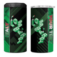 Personalized Italy Lombardy 4 in 1 Can Cooler Tumbler Isometric Style - Wonder Print Shop