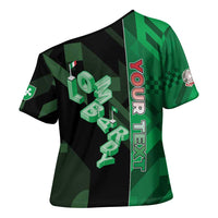 Personalized Italy Lombardy Cross Shoulder Shirt Isometric Style - Wonder Print Shop