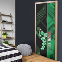 Personalized Italy Lombardy Door Cover Isometric Style - Wonder Print Shop