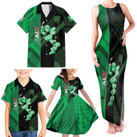 Personalized Italy Lombardy Family Matching Tank Maxi Dress and Hawaiian Shirt Isometric Style - Wonder Print Shop