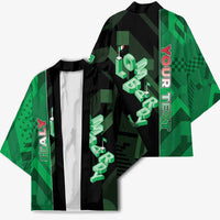 Personalized Italy Lombardy Kimono Isometric Style - Wonder Print Shop