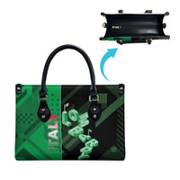 Italy Lombardy Leather Bag Isometric Style - Wonder Print Shop