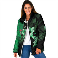 Personalized Italy Lombardy Padded Jacket Isometric Style - Wonder Print Shop