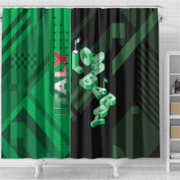 Italy Lombardy Shower Curtain Isometric Style - Wonder Print Shop