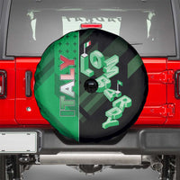 Italy Lombardy Spare Tire Cover Isometric Style - Wonder Print Shop
