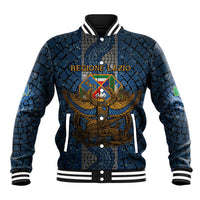 Personalized Italy Lazio Baseball Jacket Roman Eagle Heritage - Wonder Print Shop