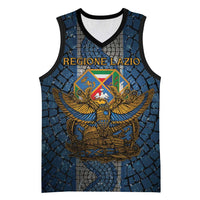 Personalized Italy Lazio Basketball Jersey Roman Eagle Heritage - Wonder Print Shop