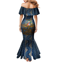 Personalized Italy Lazio Mermaid Dress Roman Eagle Heritage - Wonder Print Shop
