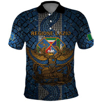 Personalized Italy Lazio Polo Shirt Roman Eagle Heritage - Wonder Print Shop