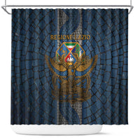 Italy Lazio Shower Curtain Roman Eagle Heritage - Wonder Print Shop