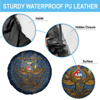 Italy Lazio Spare Tire Cover Roman Eagle Heritage - Wonder Print Shop