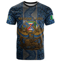 Personalized Italy Lazio T Shirt Roman Eagle Heritage - Wonder Print Shop