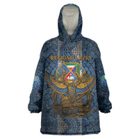 Personalized Italy Lazio Wearable Blanket Hoodie Roman Eagle Heritage - Wonder Print Shop