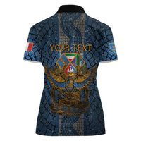 Personalized Italy Lazio Women Polo Shirt Roman Eagle Heritage - Wonder Print Shop