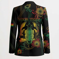 Personalized Ghana Blazer Eagle Of Freedom And Justice