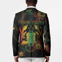 Personalized Ghana Blazer Eagle Of Freedom And Justice