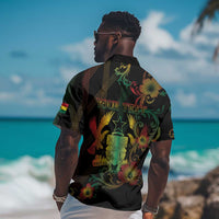 Personalized Ghana Hawaiian Shirt Eagle Of Freedom And Justice