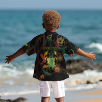 Personalized Ghana Kid Hawaiian Shirt Eagle Of Freedom And Justice