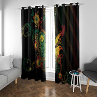 Ghana Window Curtain Eagle Of Freedom And Justice
