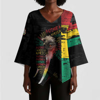 Personalized Guinea Kimono Sleeve Blouse Elephant Soul African