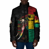 Personalized Guinea Padded Jacket Elephant Soul African