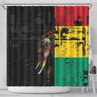Guinea Shower Curtain Elephant Soul African