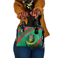 Mauritania Shoulder Handbag African Wildcat From Richat Structure