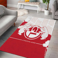 Greenland Area Rug Coat Of Arms Unique Style