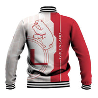 Greenland Baseball Jacket Coat Of Arms Unique Style