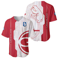 Greenland Baseball Jersey Coat Of Arms Unique Style