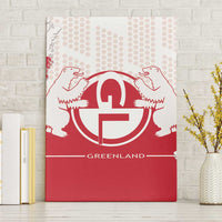 Greenland Canvas Wall Art Coat Of Arms Unique Style