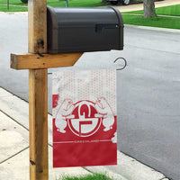 Greenland Garden Flag Coat Of Arms Unique Style