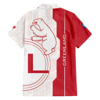 Greenland Hawaiian Shirt Coat Of Arms Unique Style